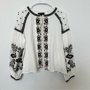 Anthropologie‎ - RD & Koko Embroidered Jacket - Size M